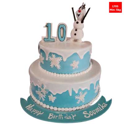 "Fondant Cake - code1705 - Click here to View more details about this Product